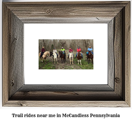 trail rides near me in McCandless, Pennsylvania